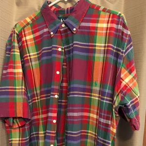 Ralph Lauren 100% Cotton Short Sleeved Shirt